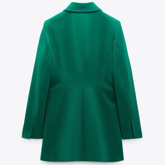 Zara double breasted long blazer - Picture 6 of 7